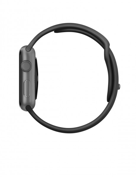 Apple Watch Sport (42 mm) Uzay Grisi Alüminyum Kasa ve Siyah Spor Kordon Akıllı Saat — ürün görseli 3