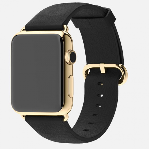 Apple Watch Edition (42 mm) 18 Ayar Sarı Altın Kasa ve Klasik Tokalı Siyah Kayış Akıllı Saat — ürün görseli 7