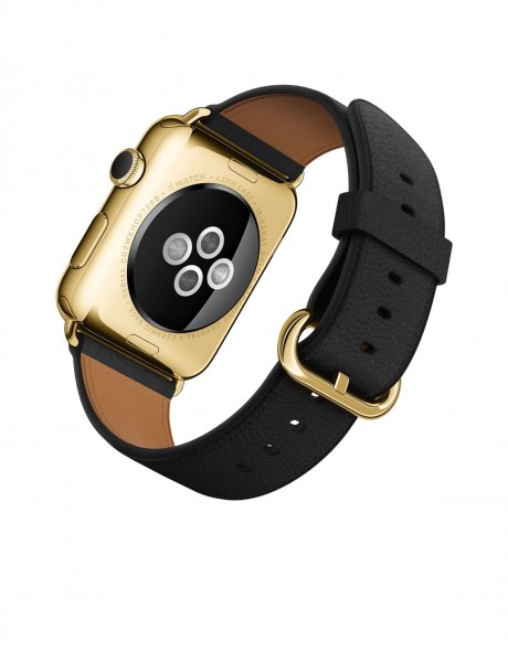 Apple Watch Edition (42 mm) 18 Ayar Sarı Altın Kasa ve Klasik Tokalı Siyah Kayış Akıllı Saat — ürün görseli 5