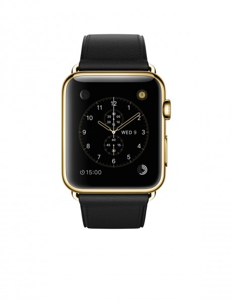 Apple Watch Edition (42 mm) 18 Ayar Sarı Altın Kasa ve Klasik Tokalı Siyah Kayış Akıllı Saat — ürün görseli 2