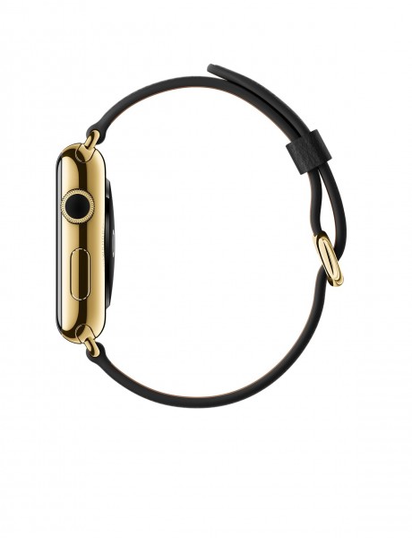 Apple Watch Edition (42 mm) 18 Ayar Sarı Altın Kasa ve Klasik Tokalı Siyah Kayış Akıllı Saat — ürün görseli 3