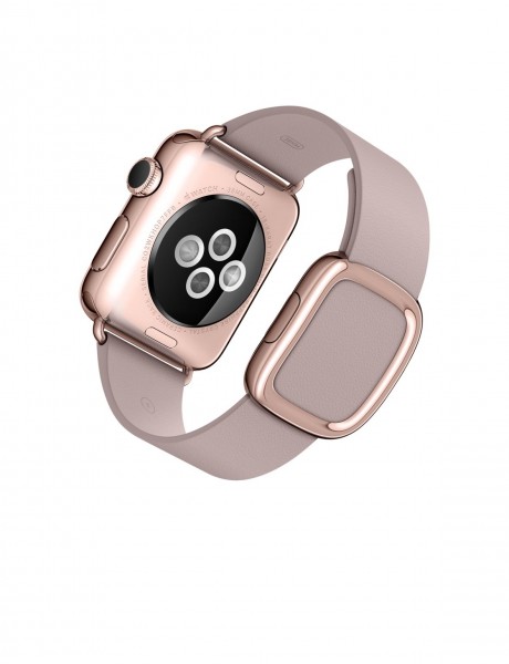 Apple Watch Edition (38 mm) 18 Ayar Roze Altın Kasa ve Modern Tokalı Roze Gri Kayış Akıllı Saat — ürün görseli 5