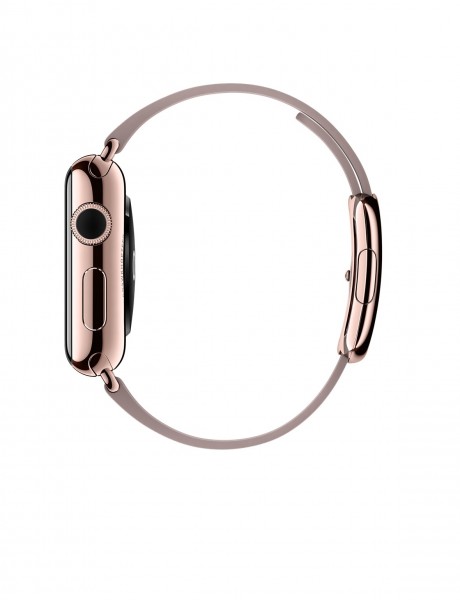 Apple Watch Edition (38 mm) 18 Ayar Roze Altın Kasa ve Modern Tokalı Roze Gri Kayış Akıllı Saat — ürün görseli 3
