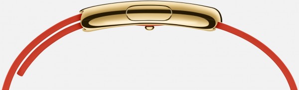 Apple Watch Edition (38 mm) 18 Ayar Sarı Altın Kasa ve Modern Tokalı Parlak Kırmızı Kayış Akıllı Saat — ürün görseli 13