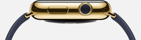 Apple Watch Edition (42 mm) 18 Ayar Sarı Altın Kasa ve Klasik Tokalı Gece Mavisi Kayış Akıllı Saat — ürün görseli 5