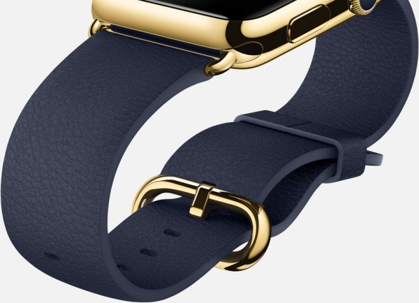 Apple Watch Edition (42 mm) 18 Ayar Sarı Altın Kasa ve Klasik Tokalı Gece Mavisi Kayış Akıllı Saat — ürün görseli 7