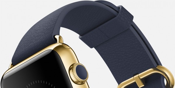 Apple Watch Edition (42 mm) 18 Ayar Sarı Altın Kasa ve Klasik Tokalı Gece Mavisi Kayış Akıllı Saat — ürün görseli 6