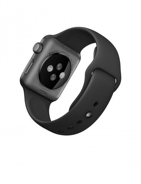 Apple Watch Sport (38 mm) Uzay Grisi Alüminyum Kasa ve Siyah Spor Kordon Akıllı Saat — ürün görseli 5