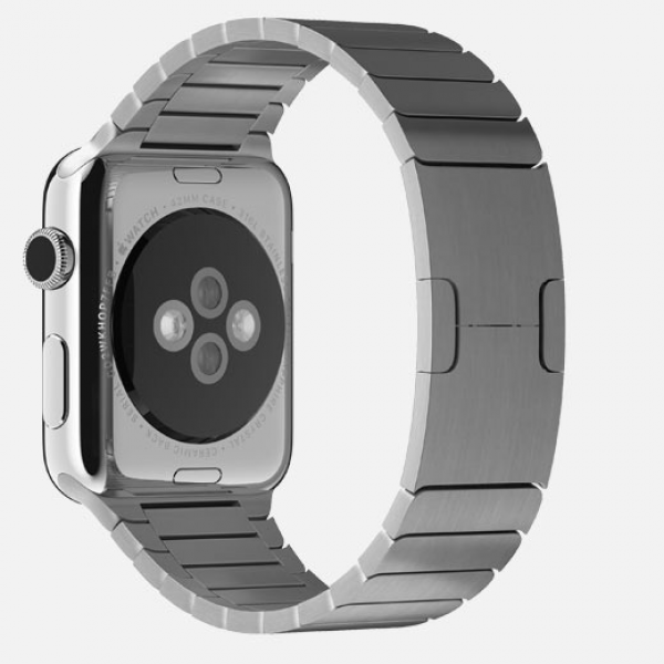 Apple Watch (42 mm) Paslanmaz Çelik Kasa ve Baklalı Model Paslanmaz Çelik Bilezik Akıllı Saat — ürün görseli 8