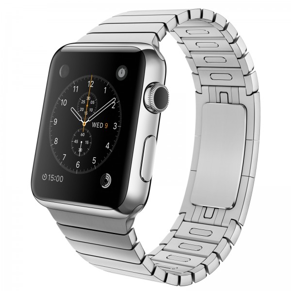 Apple Watch (42 mm) Paslanmaz Çelik Kasa ve Baklalı Model Paslanmaz Çelik Bilezik Akıllı Saat — ürün görseli 2