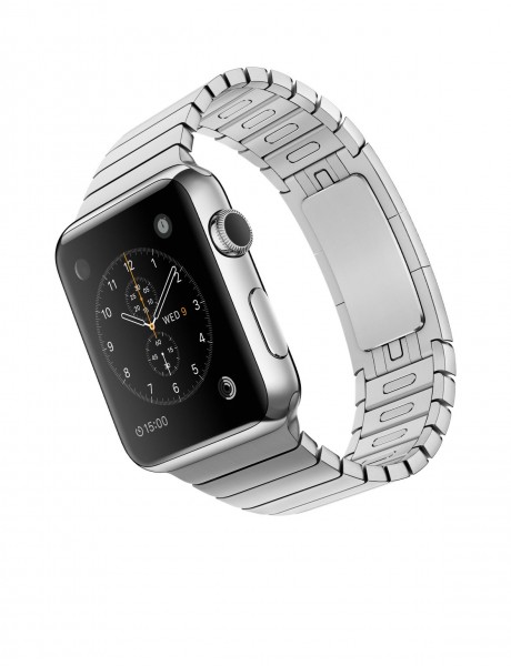 Apple Watch (42 mm) Paslanmaz Çelik Kasa ve Baklalı Model Paslanmaz Çelik Bilezik Akıllı Saat — ürün görseli 5