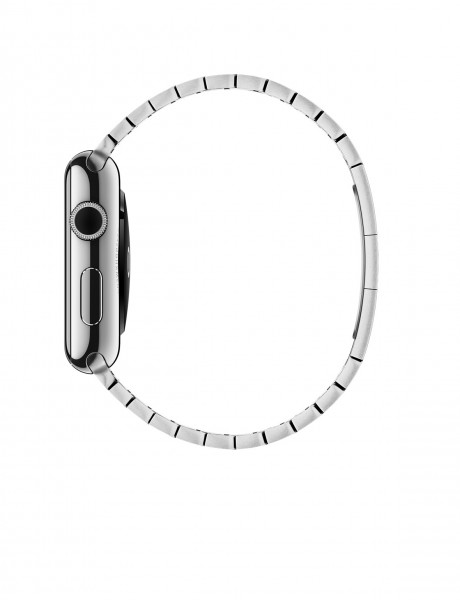 Apple Watch (42 mm) Paslanmaz Çelik Kasa ve Baklalı Model Paslanmaz Çelik Bilezik Akıllı Saat — ürün görseli 4