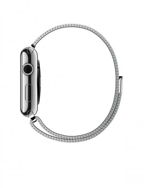 Apple Watch (42 mm) Paslanmaz Çelik Kasa ve Milano Loop Akıllı Saat — ürün görseli 3
