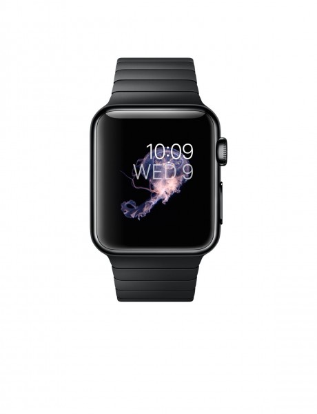Apple Watch (38 mm) Uzay Siyahı Paslanmaz Çelik Kasa ve Baklalı Model Uzay Siyahı Paslanmaz Çelik Bilezik Akıllı Saat — ürün görseli 5