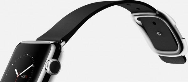 Apple Watch (38 mm) Paslanmaz Çelik Kasa ve Modern Tokalı Siyah Kayış Akıllı Saat — ürün görseli 8