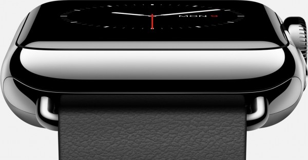 Apple Watch (38 mm) Paslanmaz Çelik Kasa ve Modern Tokalı Siyah Kayış Akıllı Saat — ürün görseli 5