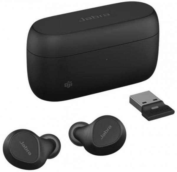 Jabra Evolve2 Buds USB-A MS Tam Kablosuz Kulaklık — ürün görseli 2