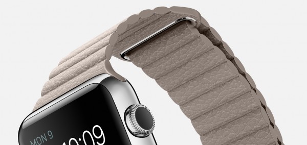 Apple Watch (42 mm) Paslanmaz Çelik Kasa ve Taş Rengi Deri Loop Akıllı Saat — ürün görseli 13