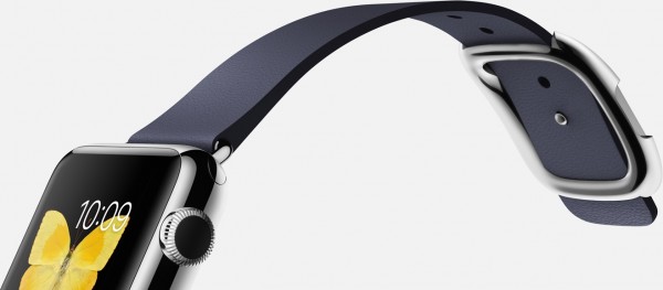 Apple Watch (38 mm) Paslanmaz Çelik Kasa ve Modern Tokalı Gece Mavisi Kayış Akıllı Saat — ürün görseli 7