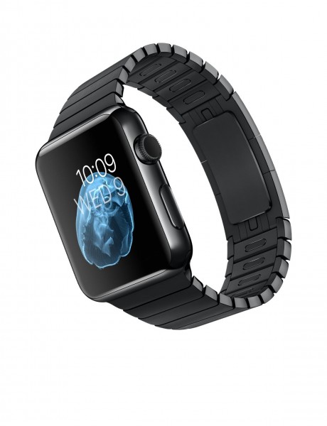 Apple Watch (42 mm) Uzay Siyahı Paslanmaz Çelik Kasa ve Baklalı Model Uzay Siyahı Paslanmaz Çelik Bilezik Akıllı Saat — ürün görseli 4
