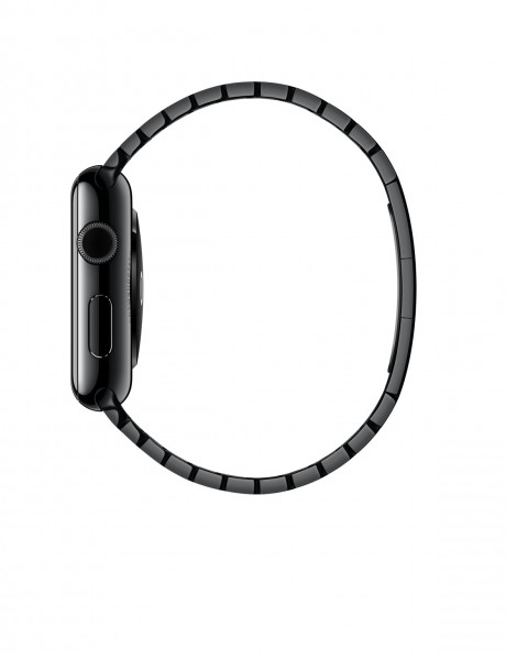Apple Watch (42 mm) Uzay Siyahı Paslanmaz Çelik Kasa ve Baklalı Model Uzay Siyahı Paslanmaz Çelik Bilezik Akıllı Saat — ürün görseli 3