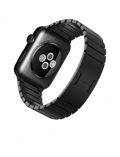 Apple Watch (42 mm) Uzay Siyahı Paslanmaz Çelik Kasa ve Baklalı Model Uzay Siyahı Paslanmaz Çelik Bilezik Akıllı Saat — ürün görseli 5