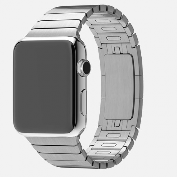 Apple Watch (38 mm) Paslanmaz Çelik Kasa ve Baklalı Model Paslanmaz Çelik Bilezik Akıllı Saat — ürün görseli 8