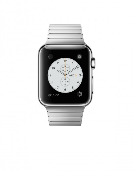 Apple Watch (38 mm) Paslanmaz Çelik Kasa ve Baklalı Model Paslanmaz Çelik Bilezik Akıllı Saat — ürün görseli 2