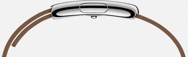 Apple Watch (38 mm) Paslanmaz Çelik Kasa ve Modern Tokalı Kahverengi Kayış Akıllı Saat — ürün görseli 9