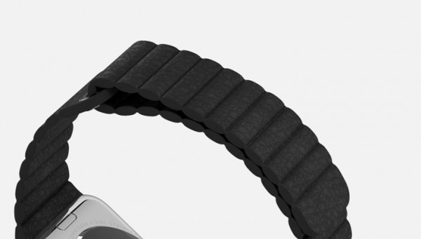Apple Watch (42 mm) Paslanmaz Çelik Kasa ve Siyah Deri Loop Akıllı Saat — ürün görseli 4