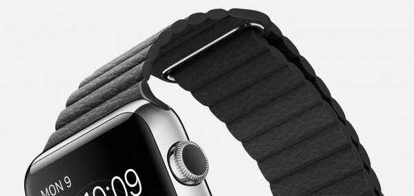 Apple Watch (42 mm) Paslanmaz Çelik Kasa ve Siyah Deri Loop Akıllı Saat — ürün görseli 7