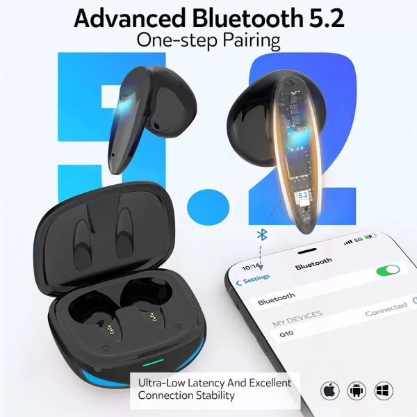 AnyCast G10 Tam Kablosuz Kulaklık — ürün görseli 5