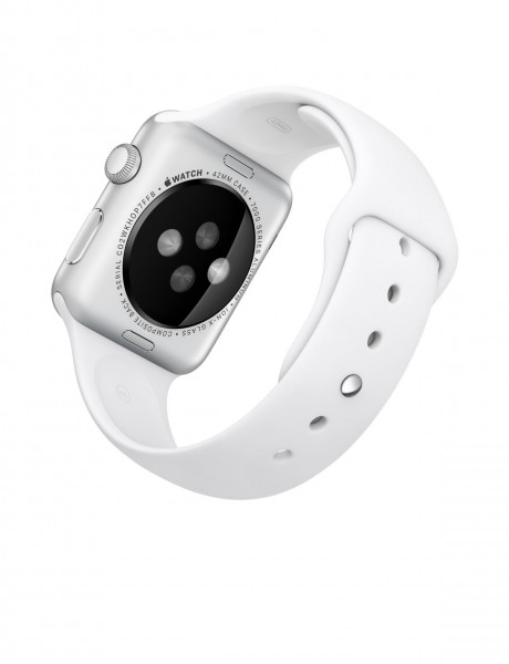 Apple Watch Sport (42 mm) Gümüş Rengi Alüminyum Kasa ve Beyaz Spor Kordon Akıllı Saat — ürün görseli 5