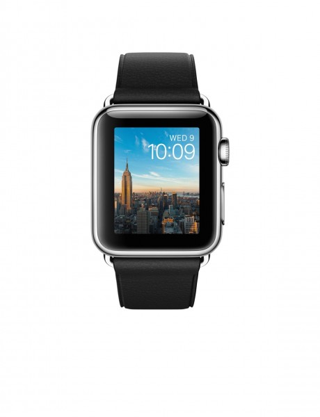 Apple Watch (38 mm) Paslanmaz Çelik Kasa ve Klasik Tokalı Siyah Kayış Akıllı Saat — ürün görseli 2