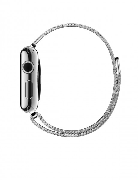 Apple Watch (38 mm) Paslanmaz Çelik Kasa ve Milano Loop Akıllı Saat — ürün görseli 3