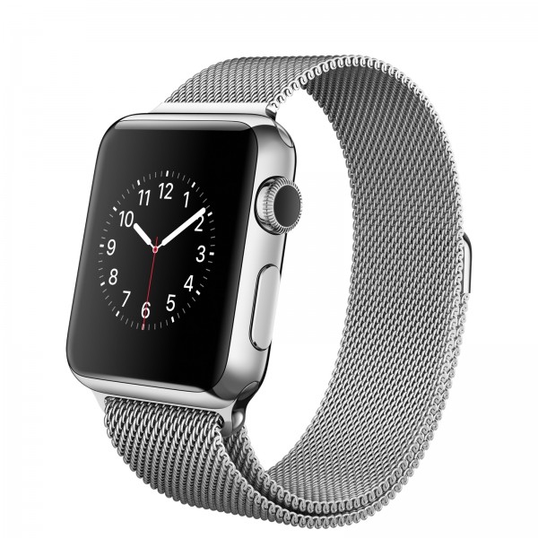 Apple Watch (38 mm) Paslanmaz Çelik Kasa ve Milano Loop Akıllı Saat — ürün görseli 6