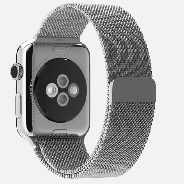 Apple Watch (38 mm) Paslanmaz Çelik Kasa ve Milano Loop Akıllı Saat — ürün görseli 8