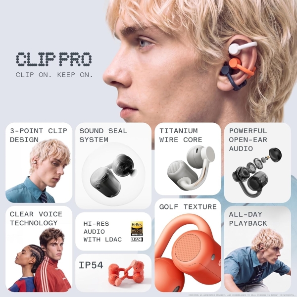 CMF Clip Pro Tam Kablosuz Kulaklık (B189) — ürün görseli 5