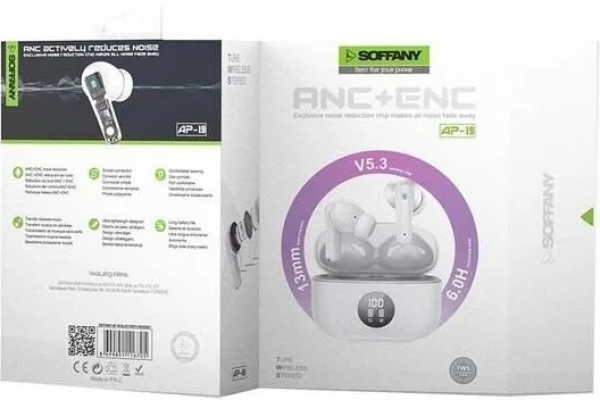 Soffany AP-19 Tam Kablosuz Kulaklık — ürün görseli 3
