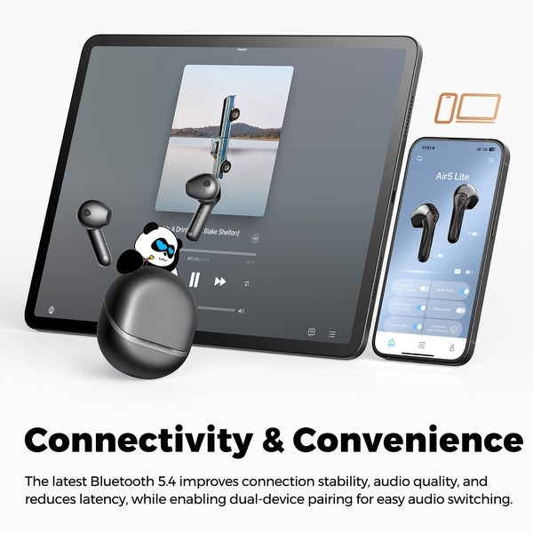 Soundpeats Air5 Lite Tam Kablosuz Kulaklık — ürün görseli 5