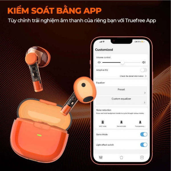 Soundpeats TrueFree T3 Tam Kablosuz Kulaklık — ürün görseli 6