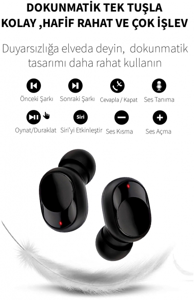Deilmi DB-09 Tam Kablosuz Kulaklık — ürün görseli 2