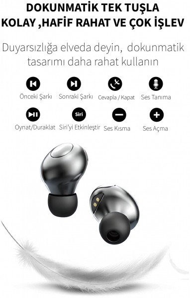 Deilmi DB-13 Tam Kablosuz Kulaklık — ürün görseli 4