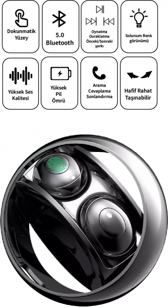 Deilmi DB-13 Tam Kablosuz Kulaklık — ürün görseli 3