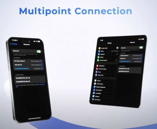 Soundpeats Mini HS Tam Kablosuz Kulaklık — ürün görseli 7