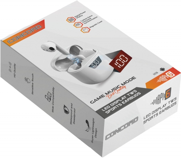 Concord AP6 Tam Kablosuz Kulaklık — ürün görseli 2