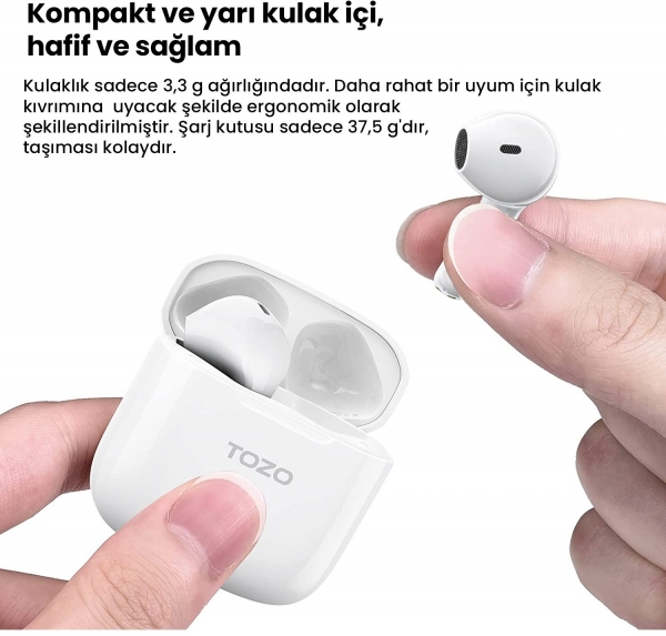 Tozo A3 Tam Kablosuz Kulaklık — ürün görseli 3