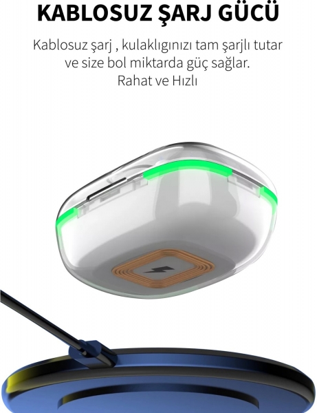 Deilmi DB-12 Tam Kablosuz Kulaklık — ürün görseli 4