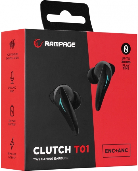 Rampage Clutch T01 Tam Kablosuz Kulaklık — ürün görseli 5