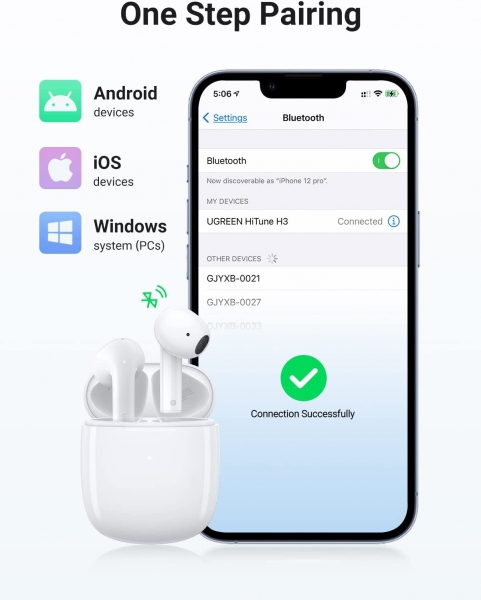 Ugreen Hitune H3 Tam Kablosuz Kulaklık (50647) — ürün görseli 4